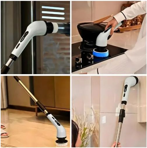 TurboClean - Cepillo De Limpieza Electrica 9 en 1