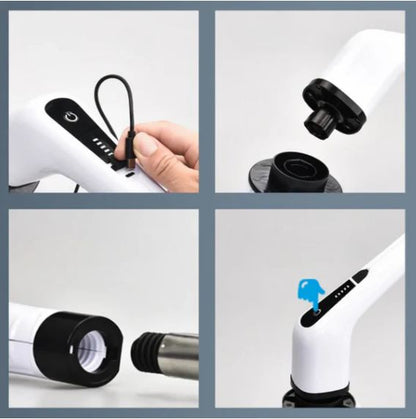 TurboClean - Cepillo De Limpieza Electrica 9 en 1