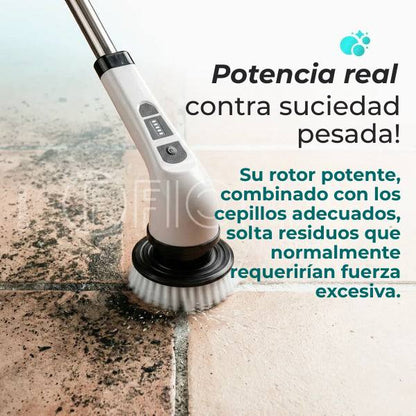 TurboClean - Cepillo De Limpieza Electrica 9 en 1