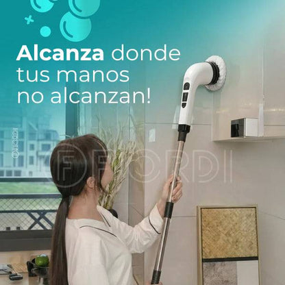 TurboClean - Cepillo De Limpieza Electrica 9 en 1