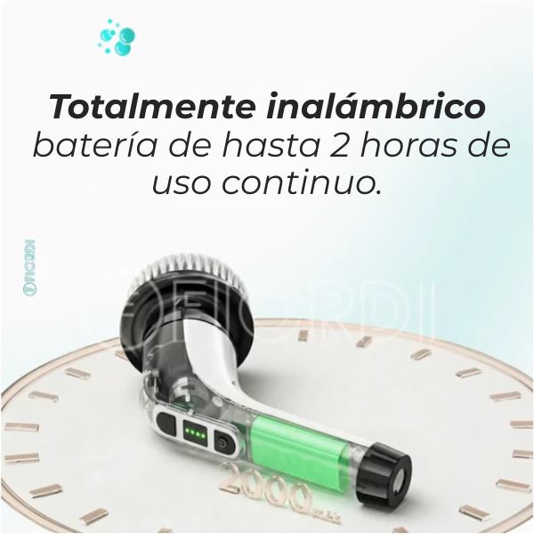 TurboClean - Cepillo De Limpieza Electrica 9 en 1